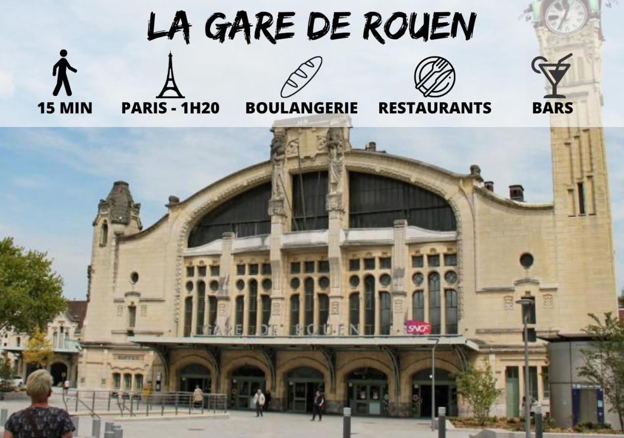 Apartament Cosyappart - Le Saint Vivien Rouen Zewnętrze zdjęcie