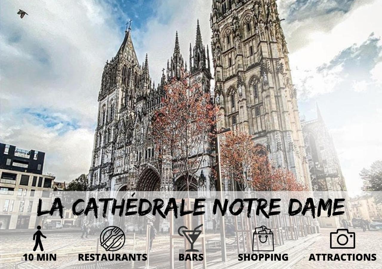 Apartament Cosyappart - Le Saint Vivien Rouen Zewnętrze zdjęcie